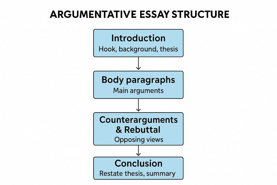 argumentative essay structure